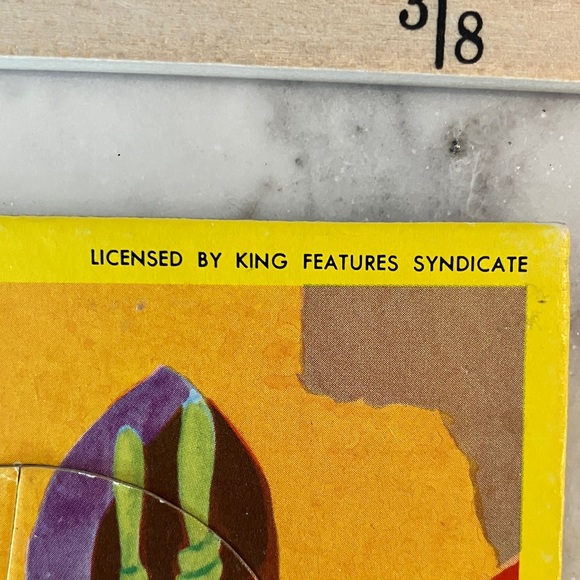 Vintage Popeye Carboard Cartoon Puzzle 11”x14” - Picture 3 of 5